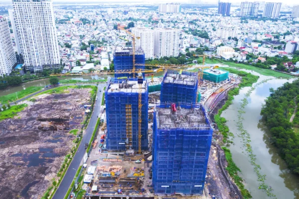 Tiến độ xây dựng & Hình ảnh thực tế dự án The Privé